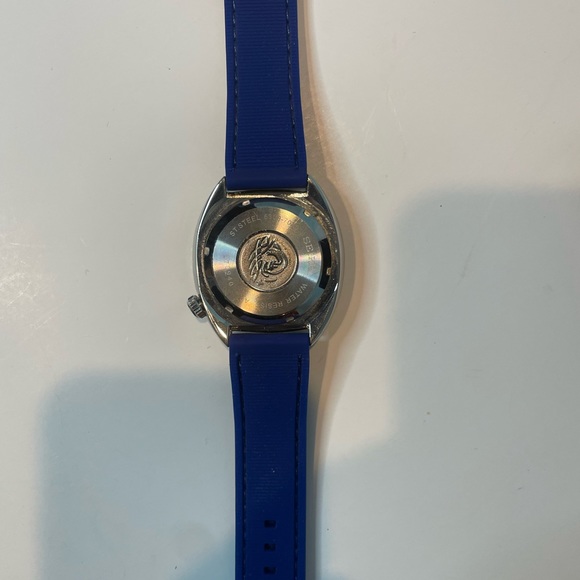 Seiko 6309 7040 Turtle Diver Pepsi Mod - Picture 2 of 3